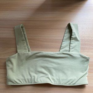Reformation ecostretch Shorts and Sports Bra M
